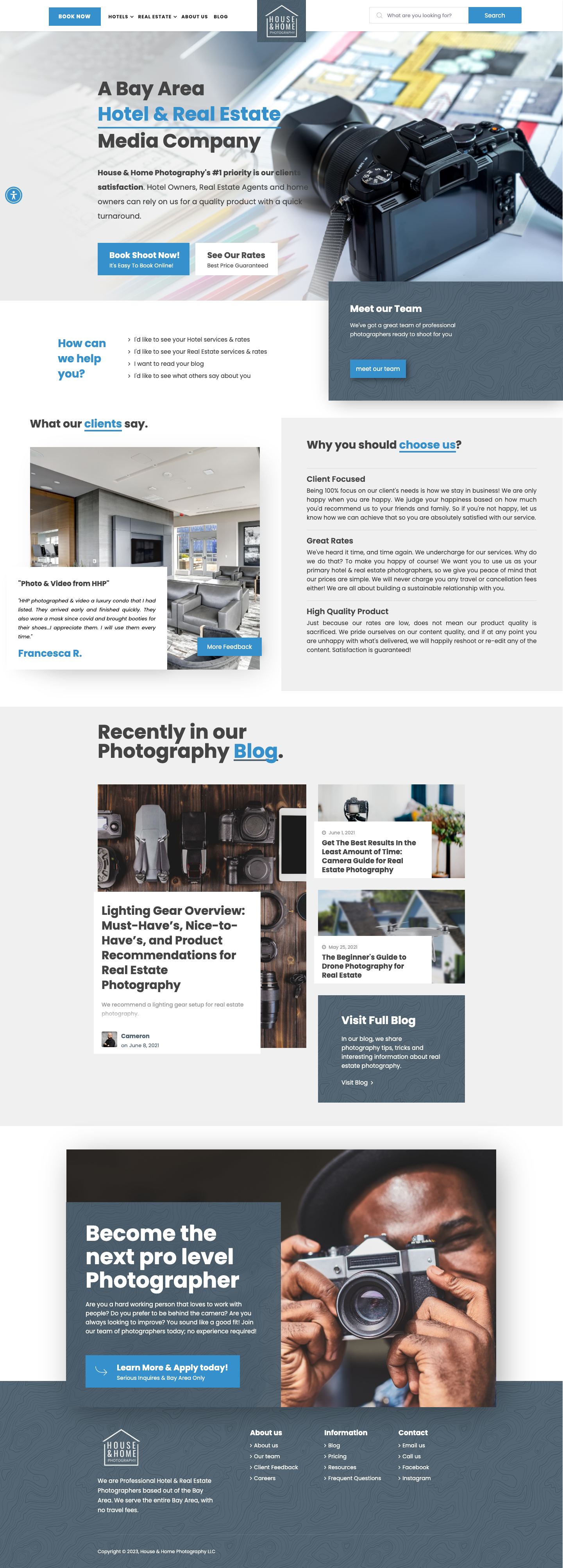 House & Home, portfolio presentation